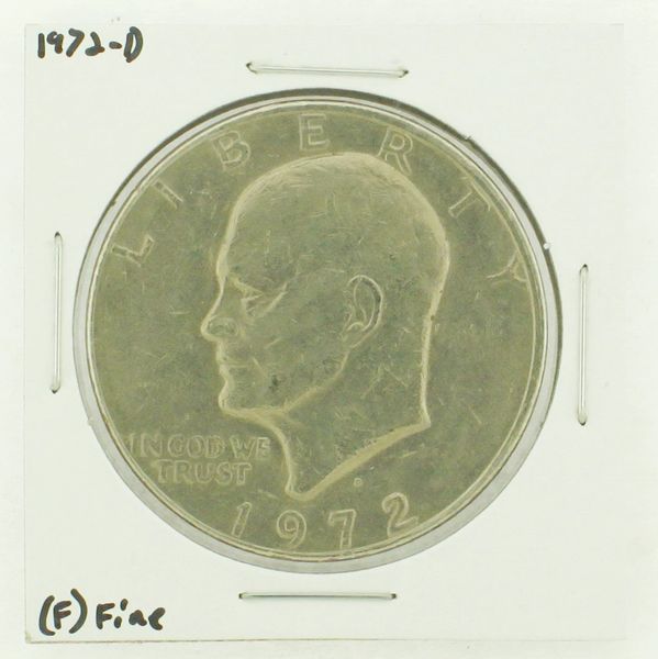 1972-D Eisenhower Dollar RATING: (F) Fine N2-2961-21