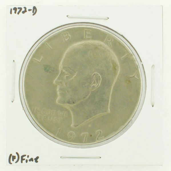 1972-D Eisenhower Dollar RATING: (F) Fine N2-2961-23