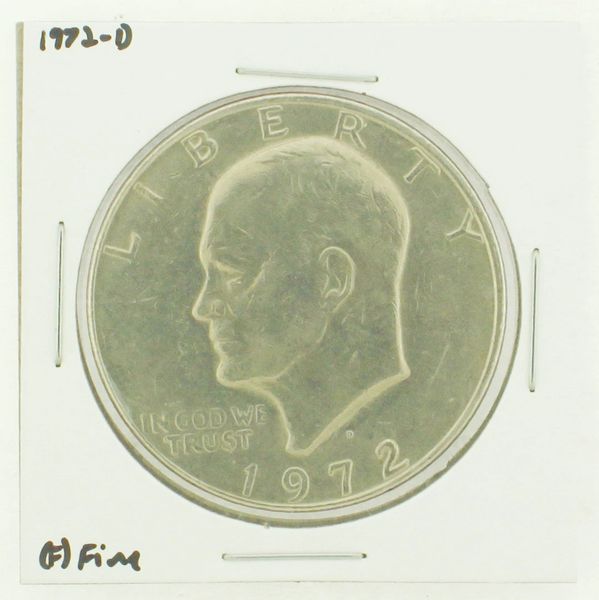 1972-D Eisenhower Dollar RATING: (F) Fine N2-2961-24