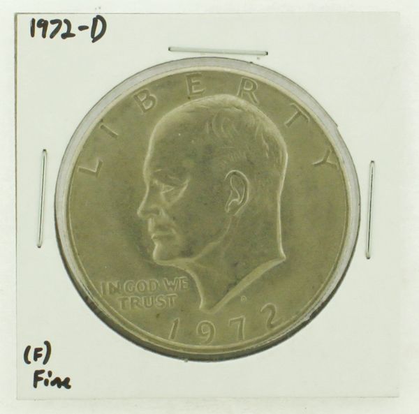 1972-D Eisenhower Dollar RATING: (F) Fine N2-2961-25