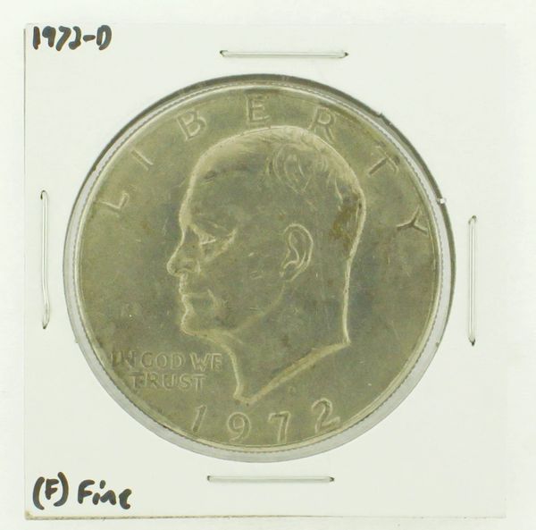 1972-D Eisenhower Dollar RATING: (F) Fine N2-2961-26