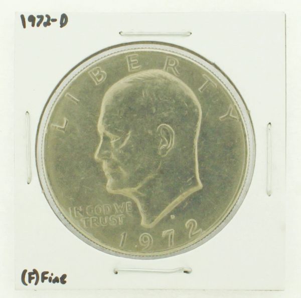 1972-D Eisenhower Dollar RATING: (F) Fine N2-2961-28