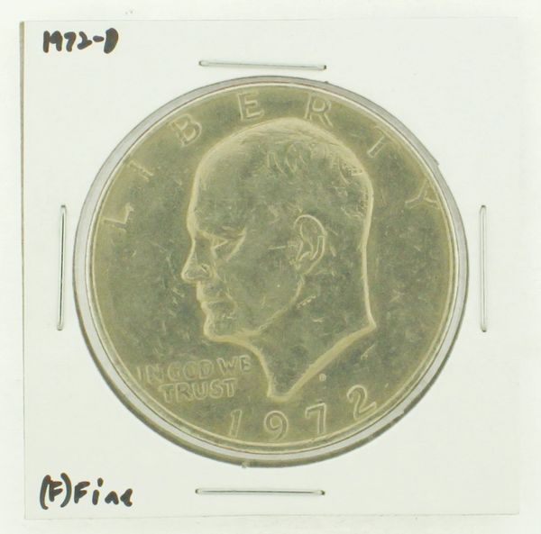 1972-D Eisenhower Dollar RATING: (F) Fine N2-2961-31