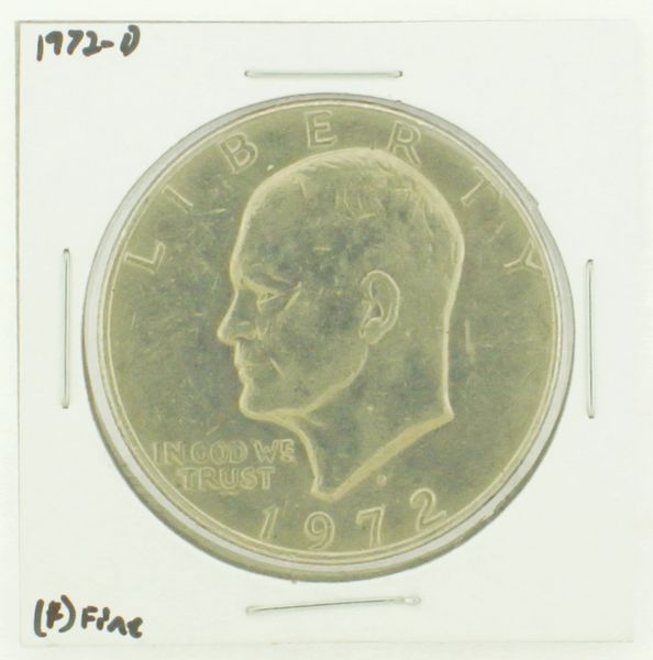 1972-D Eisenhower Dollar RATING: (F) Fine N2-2961-32