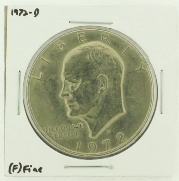 1972-D Eisenhower Dollar RATING: (F) Fine N2-2961-33