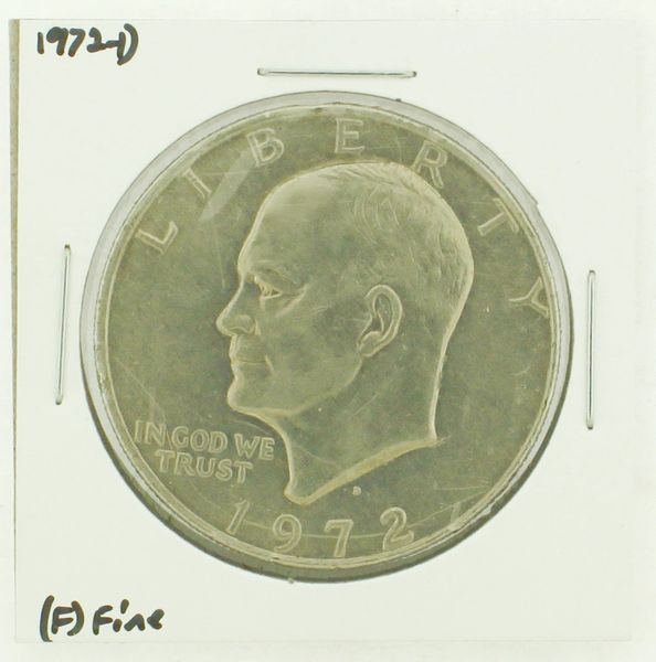 1972-D Eisenhower Dollar RATING: (F) Fine N2-2961-34