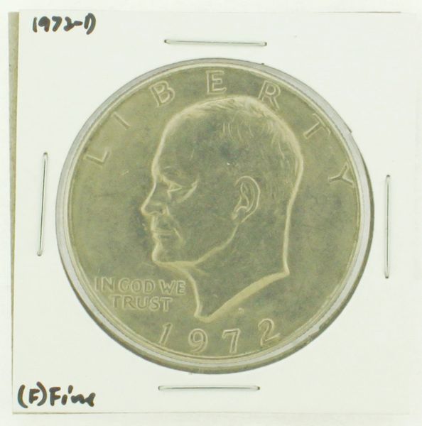 1972-D Eisenhower Dollar RATING: (F) Fine N2-2961-36