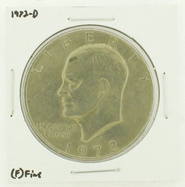 1972-D Eisenhower Dollar RATING: (F) Fine N2-2961-38