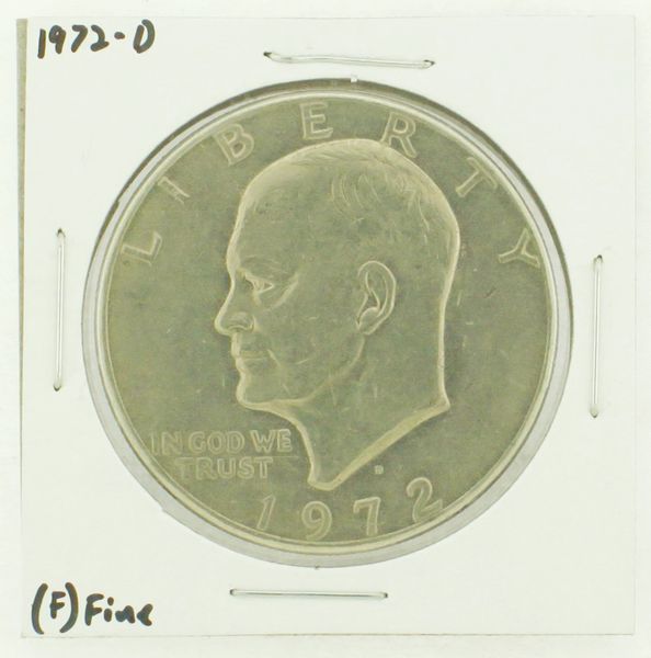 1972-D Eisenhower Dollar RATING: (F) Fine N2-2961-41