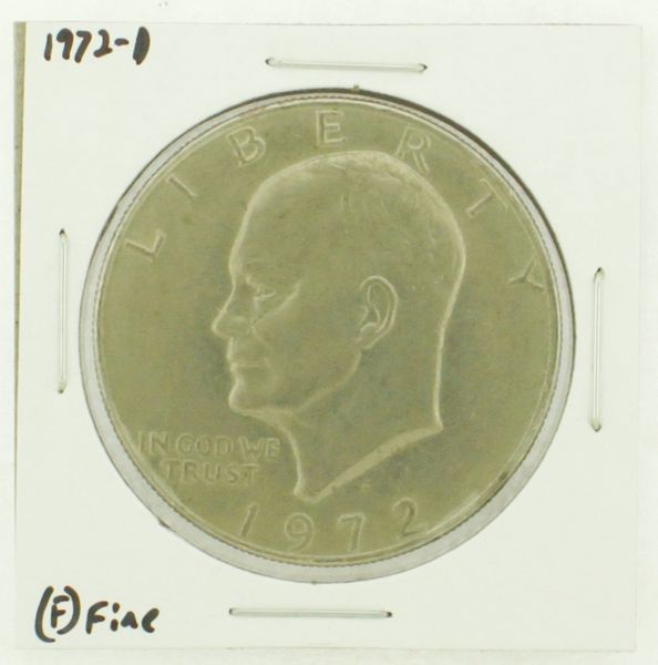 1972-D Eisenhower Dollar RATING: (F) Fine N2-2961-42