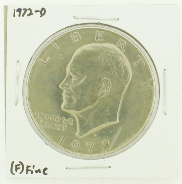 1972-D Eisenhower Dollar RATING: (F) Fine N2-2961-43