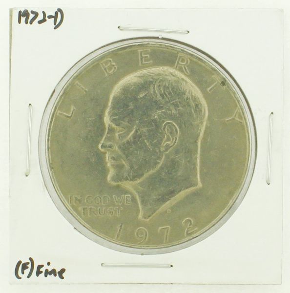 1972-D Eisenhower Dollar RATING: (F) Fine N2-2961-44