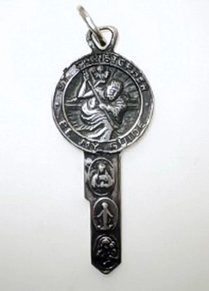 St. Christopher Key Pendant (JC-967)