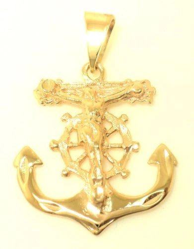 Crucifix Anchor Pendant (JC-1036)