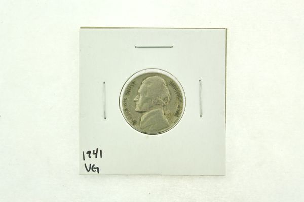 1941 Jefferson Nickel (VG) Very Good N2-2727-3