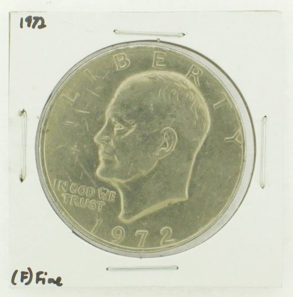 1972 Eisenhower Dollar RATING: (F) Fine N2-3204-08