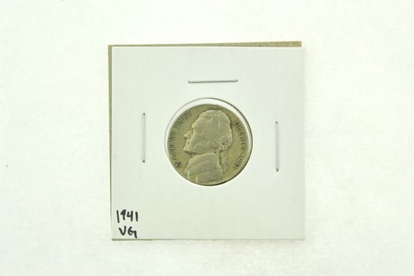 1941 Jefferson Nickel (VG) Very Good N2-2727-5
