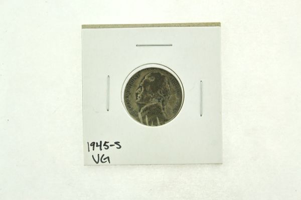 1945-S Jefferson Nickel (VG) Very Good N2-3298