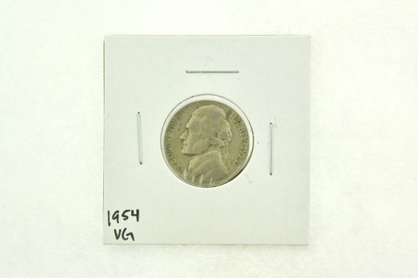 1954 Jefferson Nickel (VG) Very Good N2-3311-1