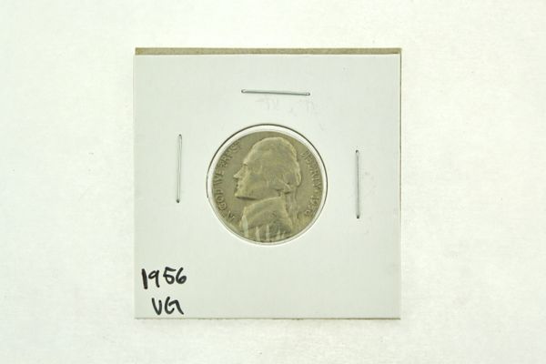 1956 Jefferson Nickel (VG) Very Good N2-3316