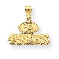 San Francisco 49ers Classic Goldplated NFL Ring — Sports Jewelry