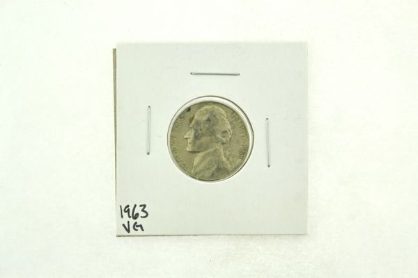1963 Jefferson Nickel (VG) Very Good N2-3324-2