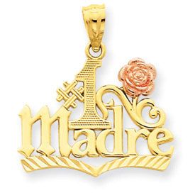 Number 1 Madre Pendant (JC-043)