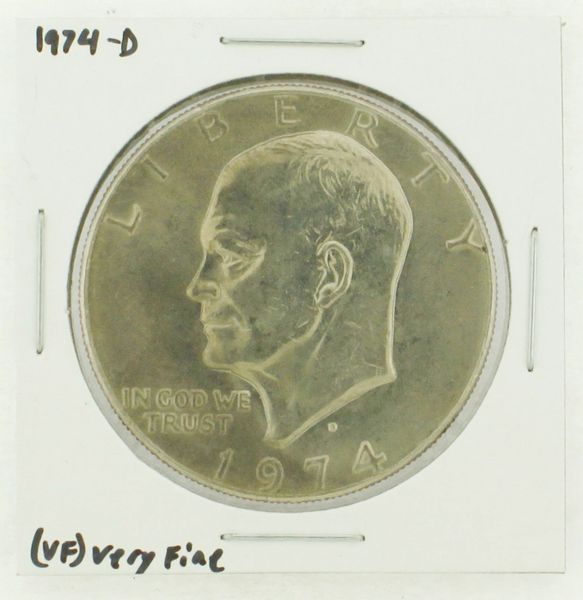 1974-D Eisenhower Dollar RATING: (VF) Very Fine N2-3468-02