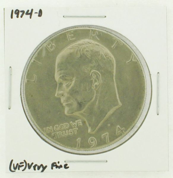 1974-D Eisenhower Dollar RATING: (VF) Very Fine N2-3468-03