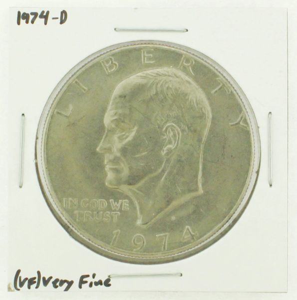 1974-D Eisenhower Dollar RATING: (VF) Very Fine N2-3468-05