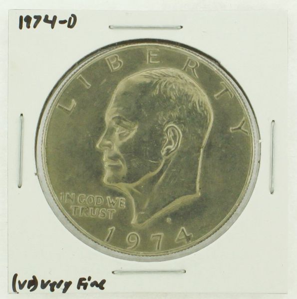 1974-D Eisenhower Dollar RATING: (VF) Very Fine N2-3468-06
