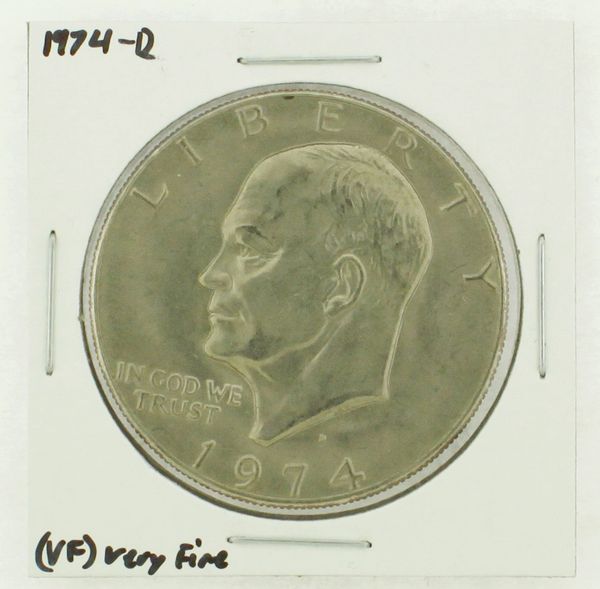 1974-D Eisenhower Dollar RATING: (VF) Very Fine N2-3468-08