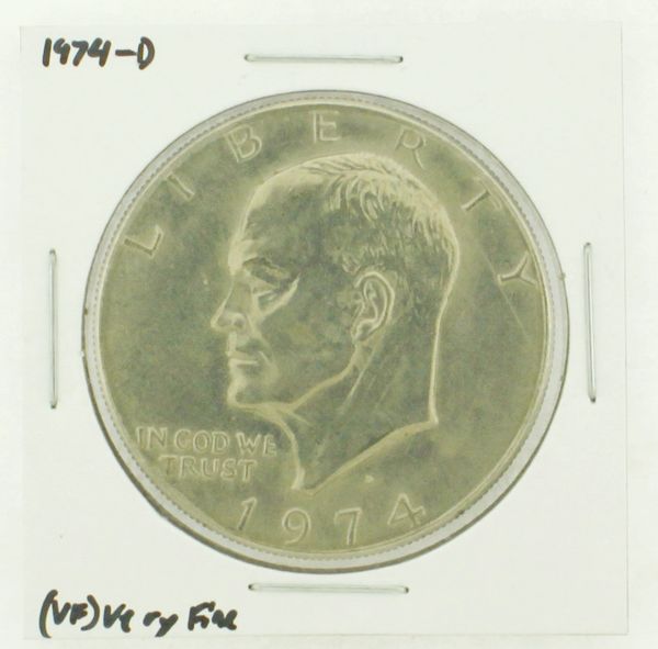 1974-D Eisenhower Dollar RATING: (VF) Very Fine N2-3468-11