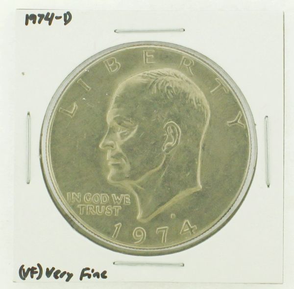 1974-D Eisenhower Dollar RATING: (VF) Very Fine N2-3468-16