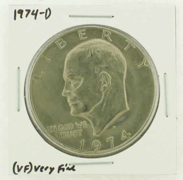 1974-D Eisenhower Dollar RATING: (VF) Very Fine N2-3468-17