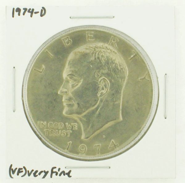 1974-D Eisenhower Dollar RATING: (VF) Very Fine N2-3468-19
