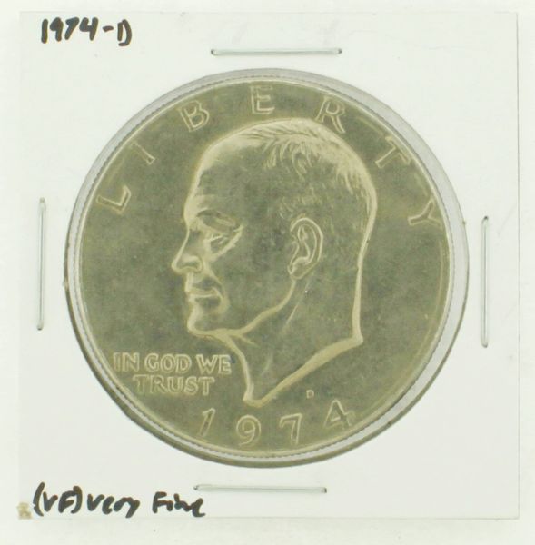 1974-D Eisenhower Dollar RATING: (VF) Very Fine N2-3468-22