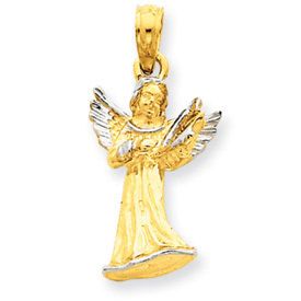 Angel with Harp Pendant (JC-062)