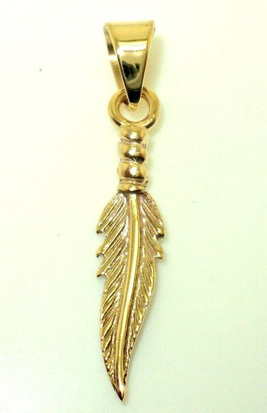 Western Feather Charm (JC-133)