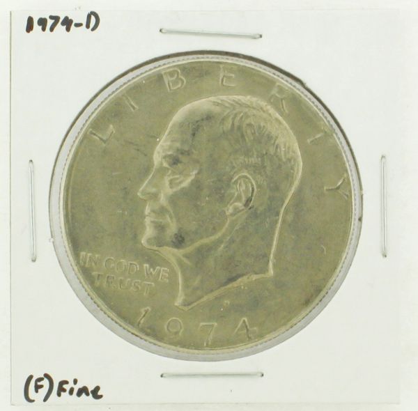 1974-D Eisenhower Dollar RATING: (F) Fine N2-3643-05