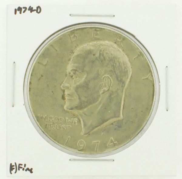 1974-D Eisenhower Dollar RATING: (F) Fine N2-3643-07