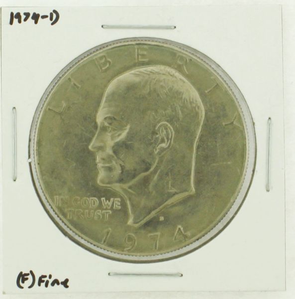 1974-D Eisenhower Dollar RATING: (F) Fine N2-3643-16