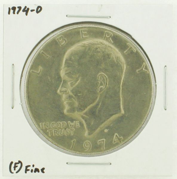 1974-D Eisenhower Dollar RATING: (F) Fine N2-3643-19