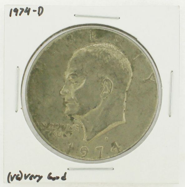 1974-D Eisenhower Dollar RATING: (VG) Very Good N2-3744-09