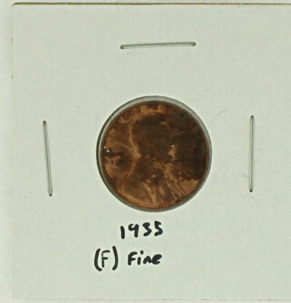 1935 United States Lincoln Wheat Penny Rating (F) Fine