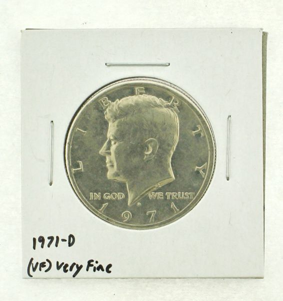 1971-D Kennedy Half Dollar (VF) Very Fine N2-3450-2