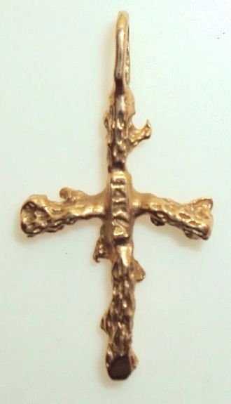 Cross with Abstract Design (JC-294)