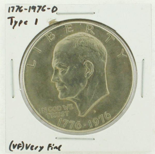 1976-D Type I Eisenhower Dollar RATING: (VF) Very Fine (N2-3934-03)