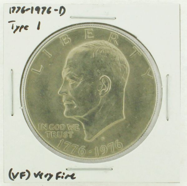 1976-D Type I Eisenhower Dollar RATING: (VF) Very Fine (N2-3934-05)