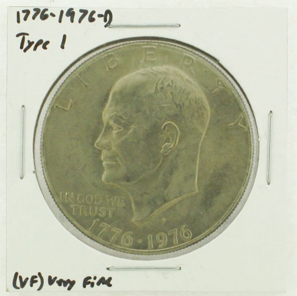 1976-D Type I Eisenhower Dollar RATING: (VF) Very Fine (N2-3934-06)